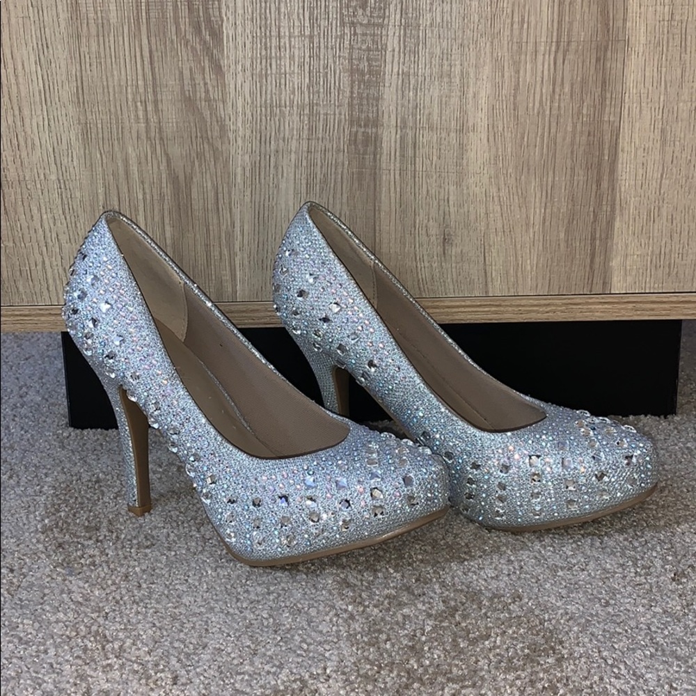 Sparkly heels